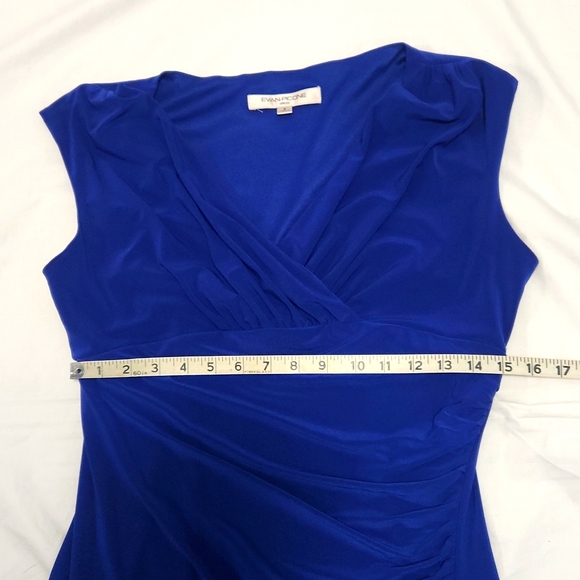 Women's Evan-Picone Blue 8 - Picture 4 of 7